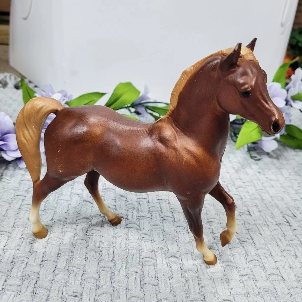Vintage Breyer Horse 3055 Chestnut Arabian Mare and Sore Stallion Classic Family